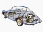 Porsche 356C 1600 Coupe 1963 года